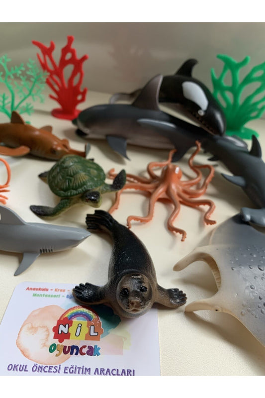 Deniz Hayvanları Seti 23cm