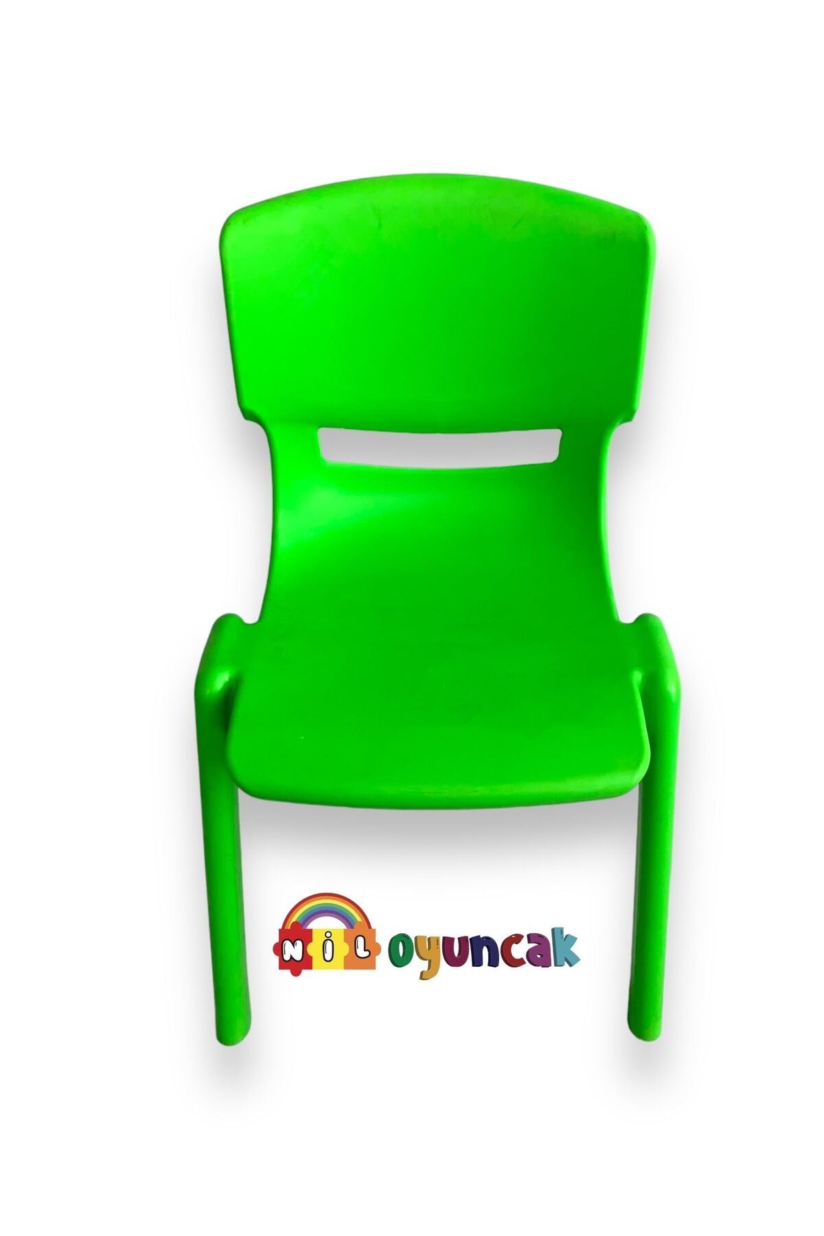 Anaokulu Kreş 10 Adet Plastik Sandalye Seti