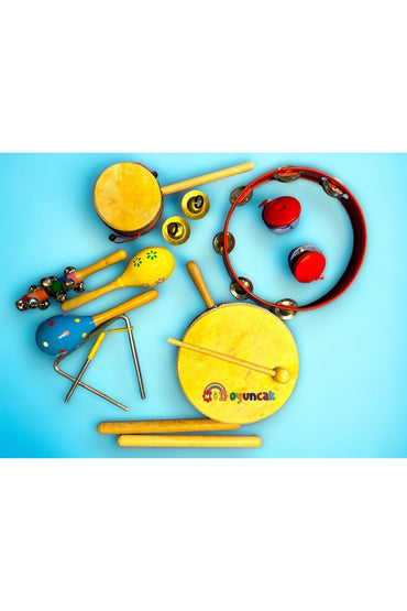 Müzik Aletleri Seti 11 Parça (ÇANTALI)