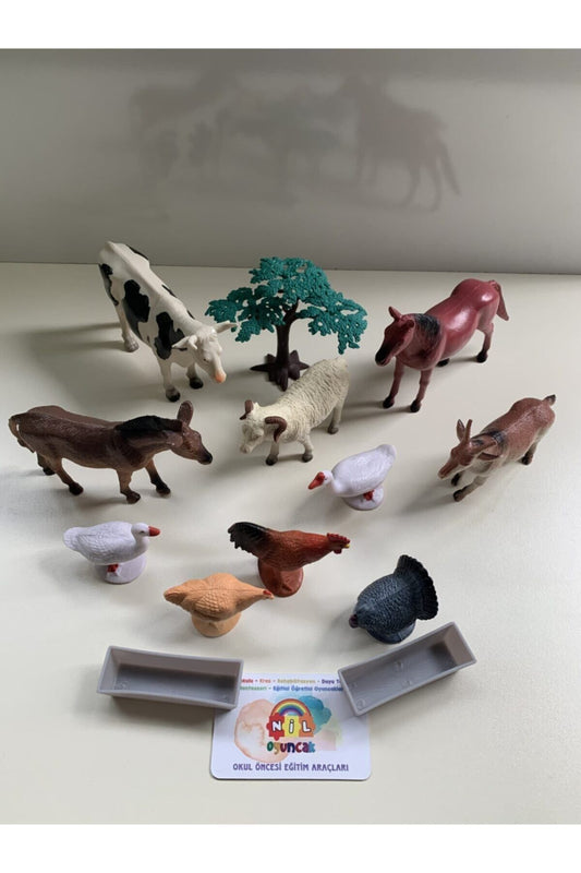 Çiftlik Hayvan Seti (13PARÇA) 23cm