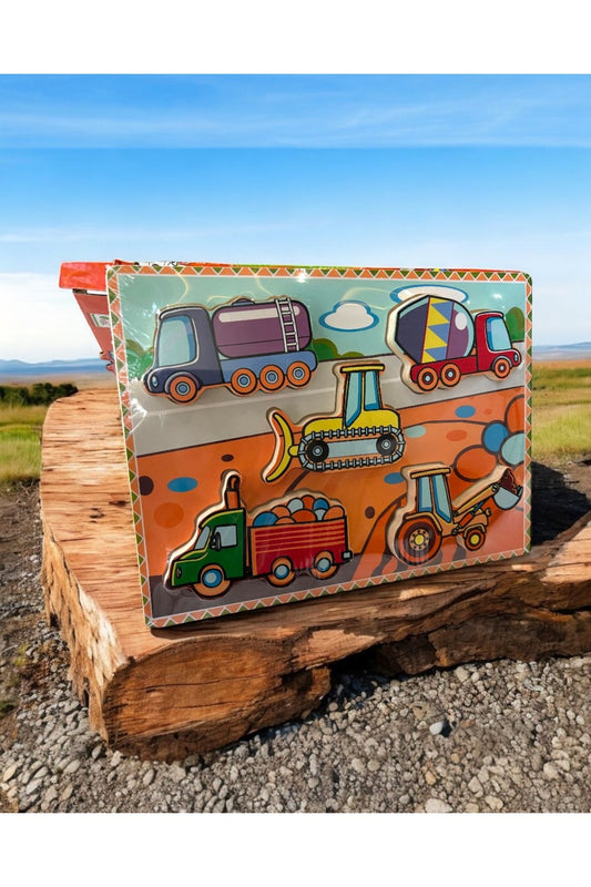 İş makinaları Puzzle 3D bultak