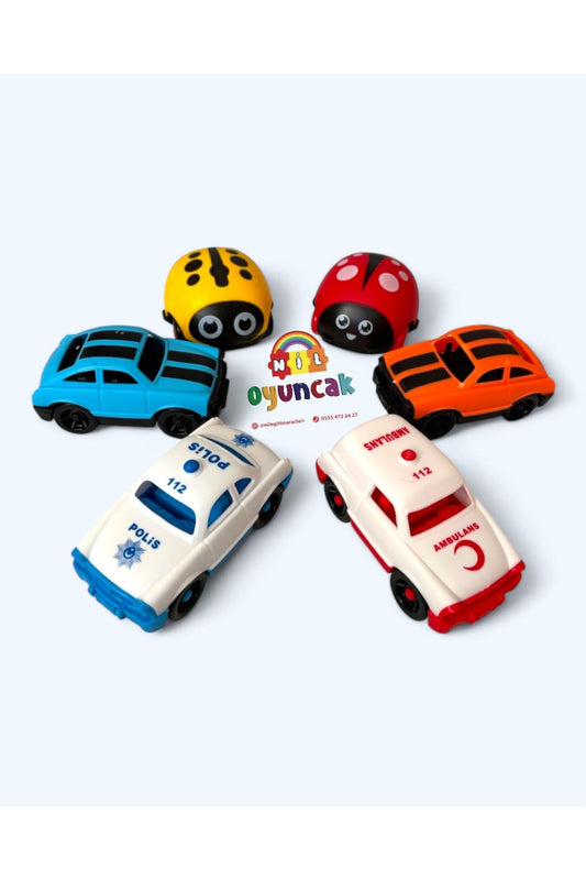 Kırılmaz Araba Seti 6lı