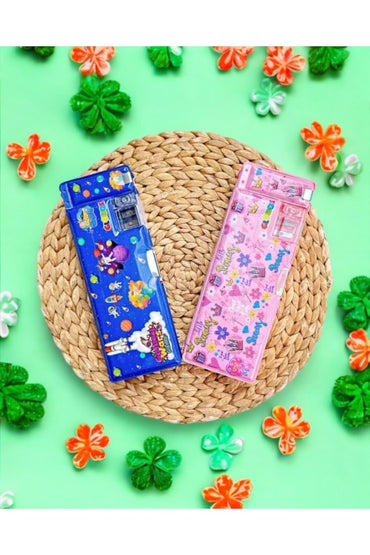 VINTAGE ÇİFT TARAFLI KALEMTRAŞLI KALEM KUTU