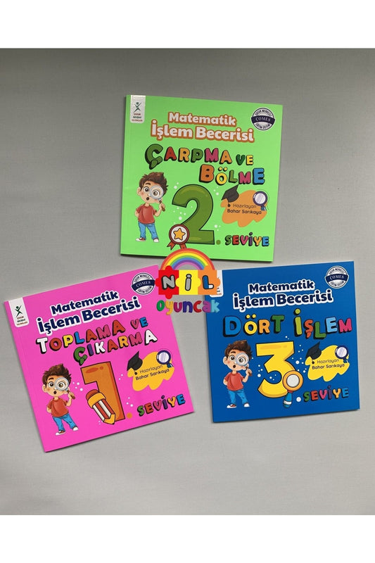 Matematik Işlem Becerisi Okula Dönüş Seti (3kitap)
