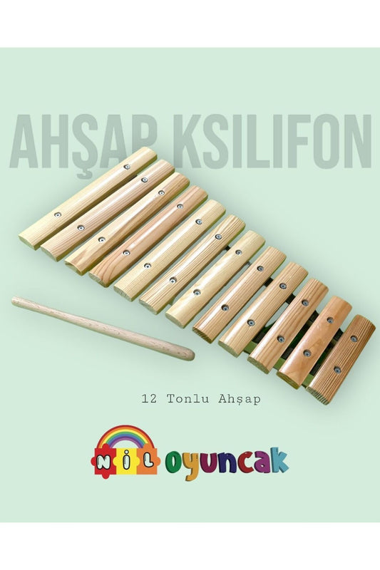 Ahşap Ksilefon 12 tonlu