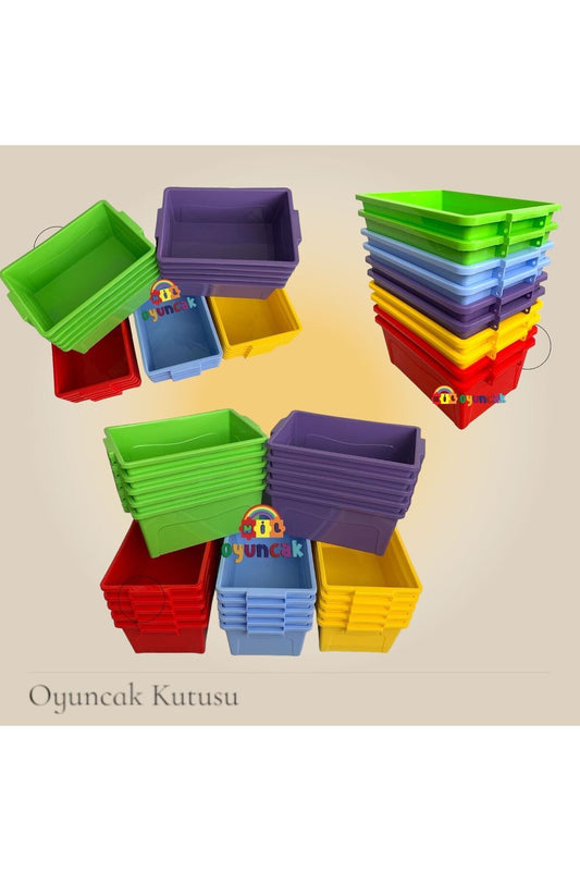 Plastik Oyuncak Çekmecesi (10adet) (8lt)