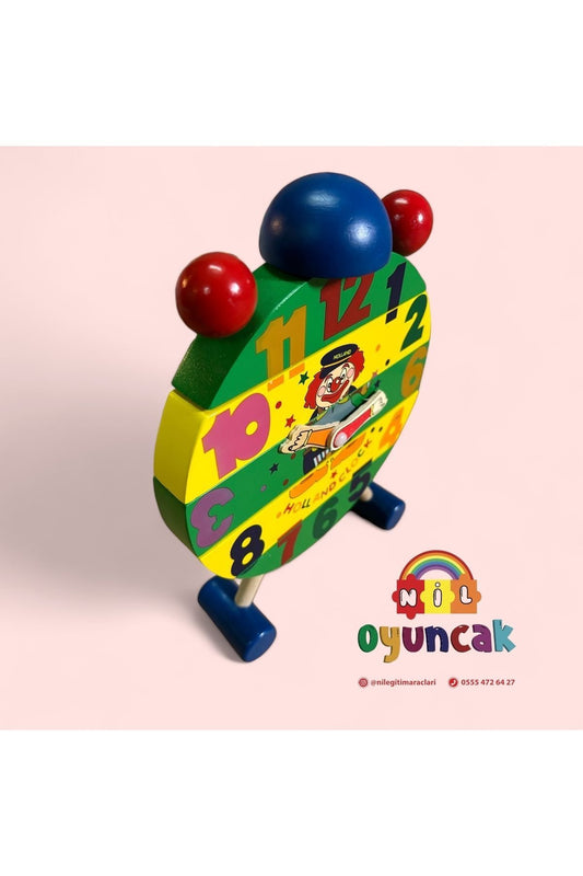 Yap Boz Ahşap Saat SökTak