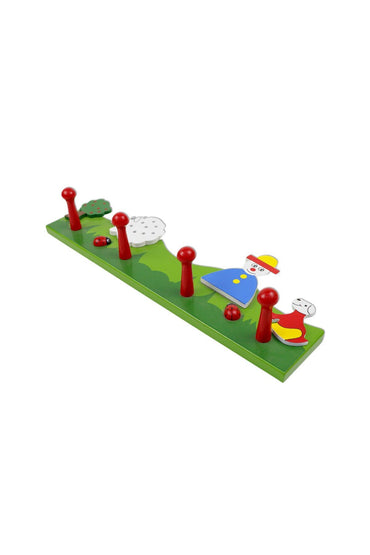 Figürlü Askılık Ahşap Çiftlik model