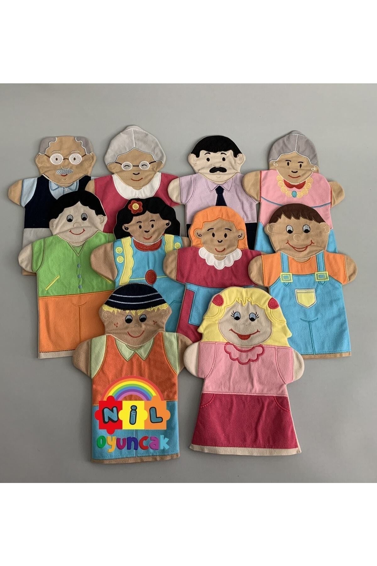 Aile (insanlar) El Kukla Seti (10lu)