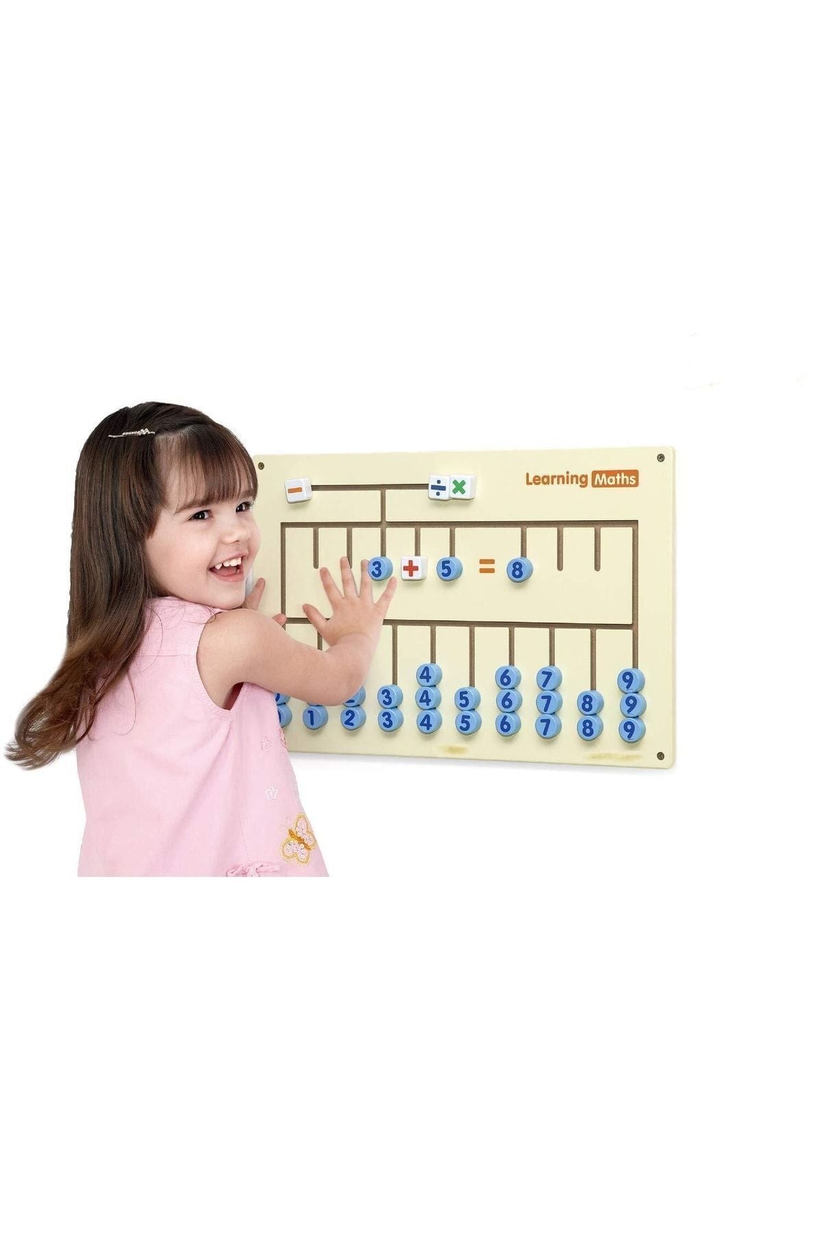 Ahşap Matematik Oyunu (duvar Monte)