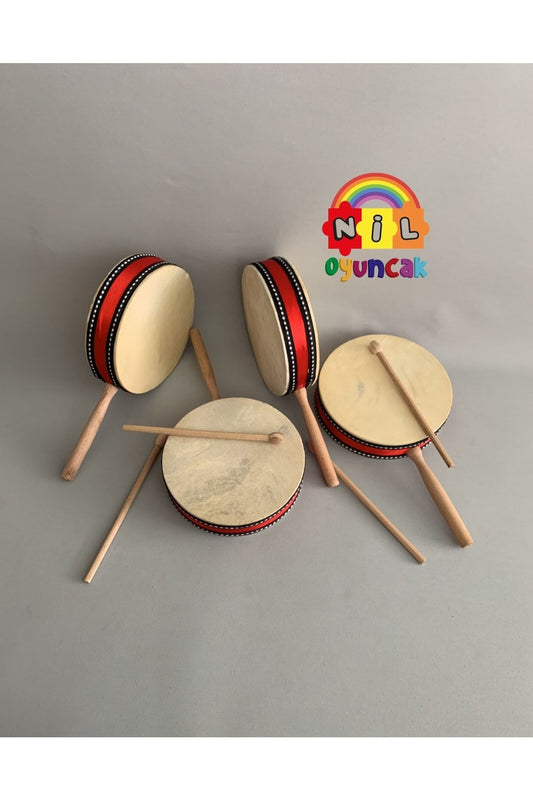 El Tutmalı Deri Davul