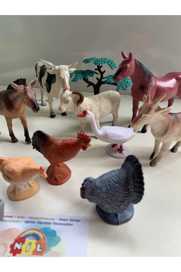 Çiftlik Hayvan Seti (13PARÇA) 23cm