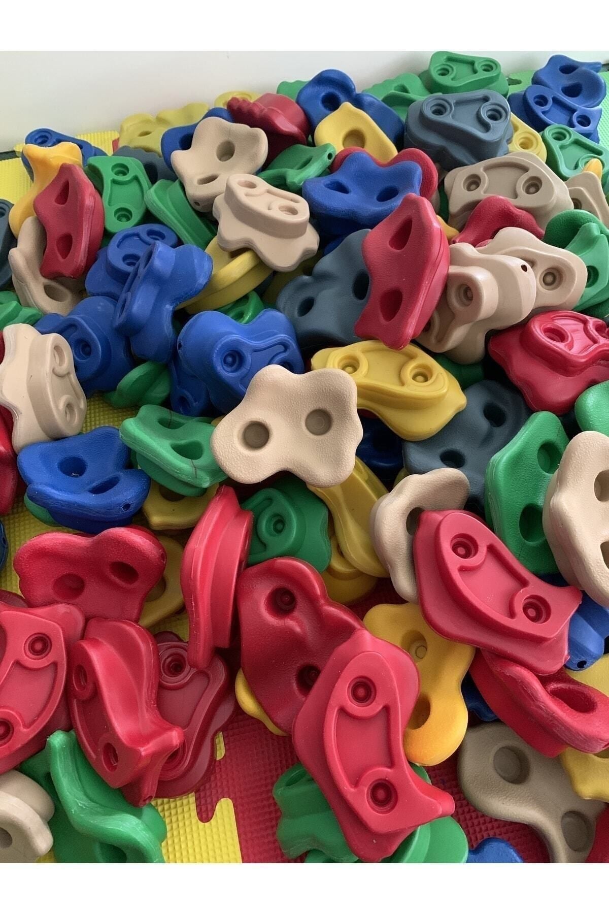 Plastik Tırmanma Taşı Seti (15 ADET ÇEŞİTLİ BOYUTLARDA)