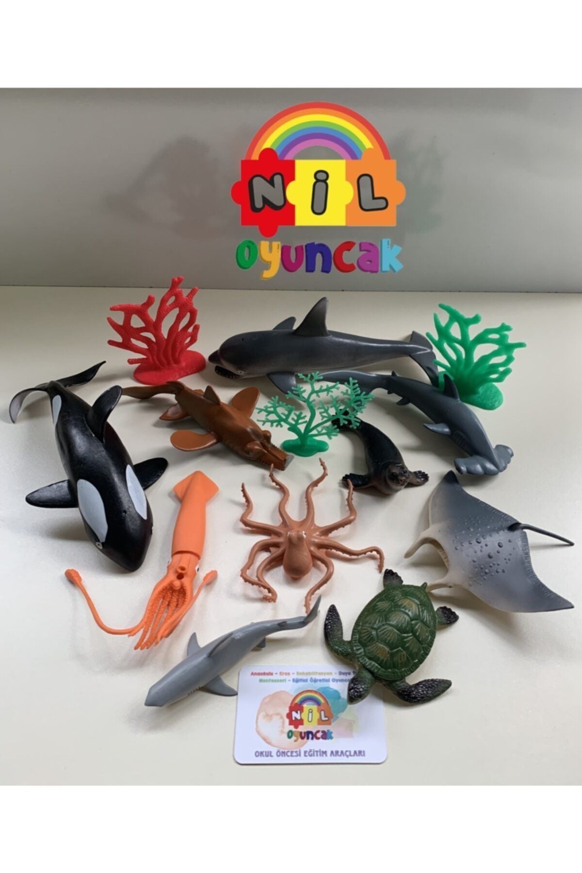 Deniz Hayvanları Seti 23cm