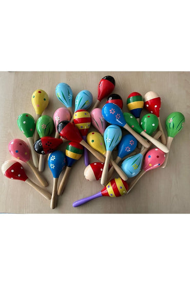 Ahşap Marakas Seti Müzik Aleti (2ADET)