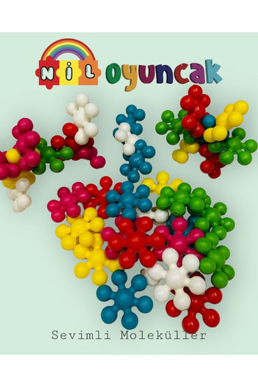 Molekül 18 parça büyük boy puzzle