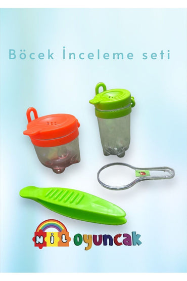 Böcek Yakalama Inceleme Ve Gözlem Seti