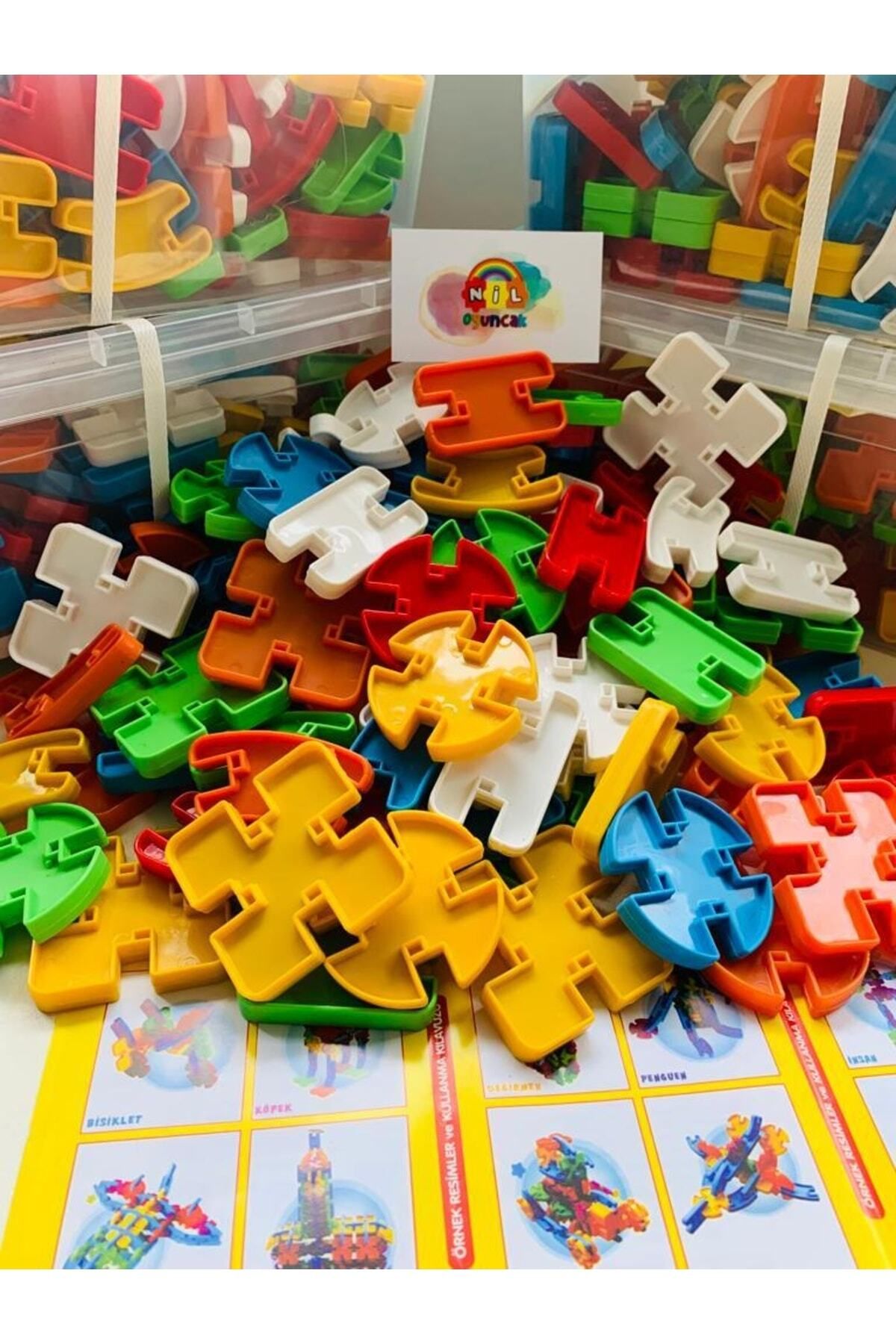 Dinamik Lego Büyükboy Özelkutulu Puzzle