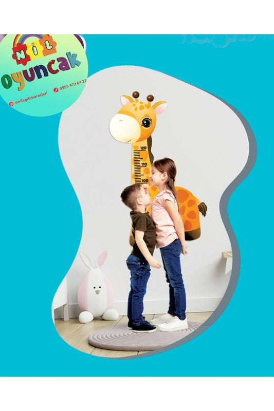 Boy Ölçer Zürafa Boy Cetveli Puzzle