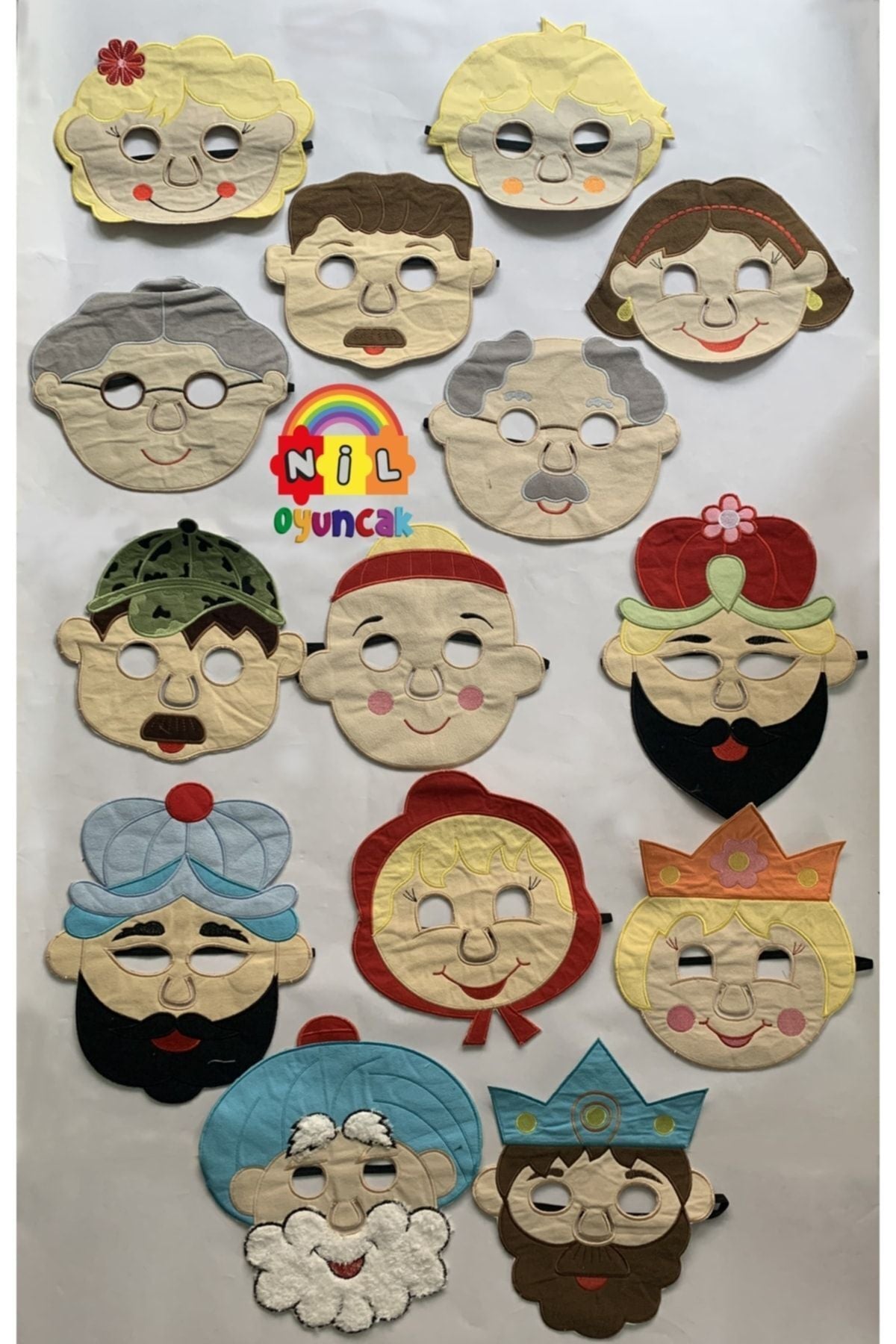 Maske Seti 32 Adet (ÇANTALI)