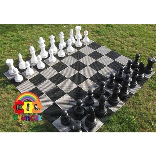 Bahçe Satranç (45CM ŞAH) Taşları