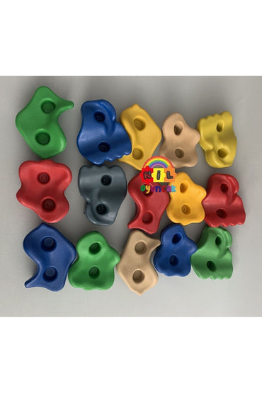 Plastik Tırmanma Taşı Seti (15 ADET ÇEŞİTLİ BOYUTLARDA)