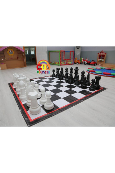 Bahçe Satranç (45CM ŞAH) Taşları