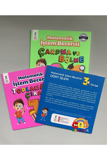 Matematik Işlem Becerisi Okula Dönüş Seti (3kitap)