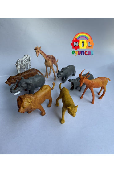 Safari Hayvan Seti (9ADET)