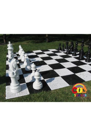 Bahçe Satranç (85cm Şah) Taşları