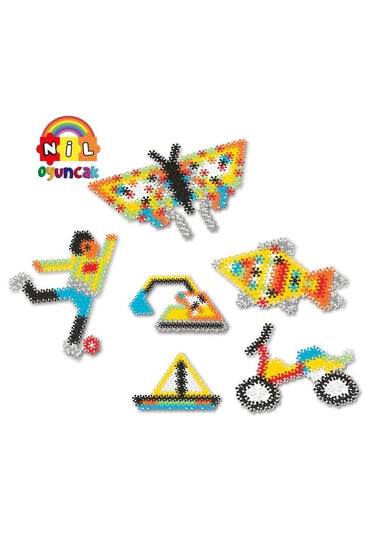 Çiçek Lego Puzzle (500 Parça)
