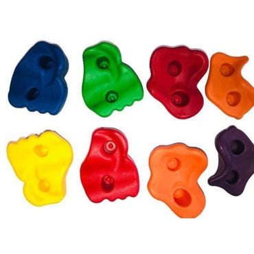 Plastik Tırmanma Duvarı Taşları Karışık Renk Ve Boyutta 15 Adet