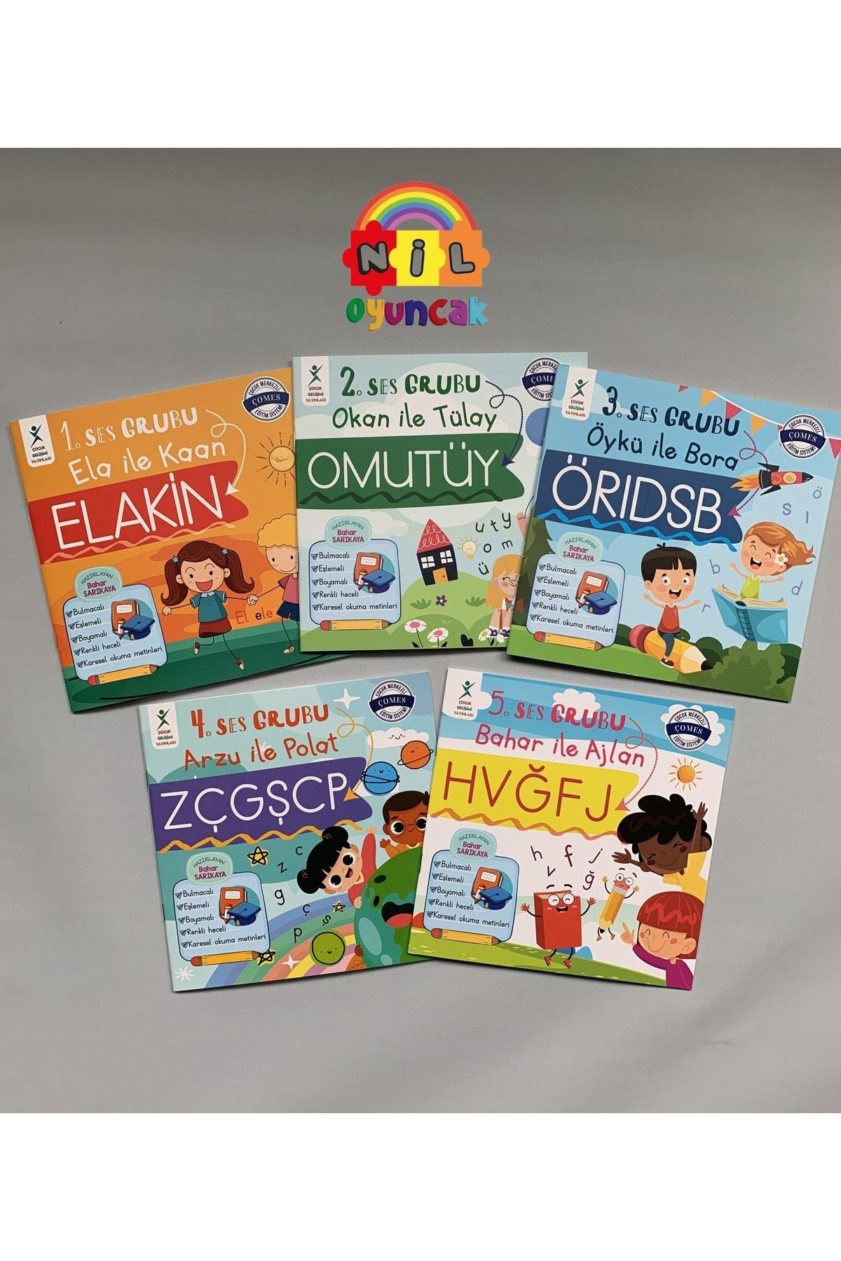 Okumaya Başlıyorum Ses Grubu Eğitim Seti (5 Kitap)