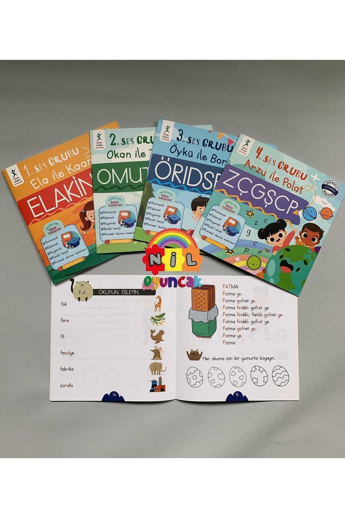 Okumaya Başlıyorum Ses Grubu Eğitim Seti (5 Kitap)