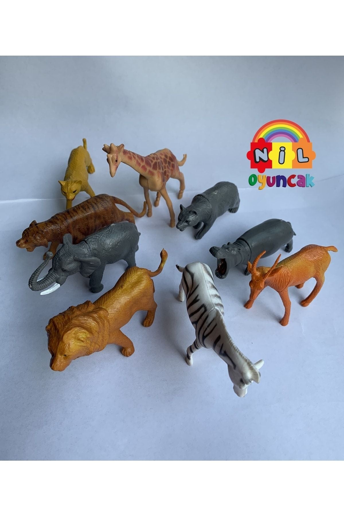 Safari Hayvan Seti (9ADET)