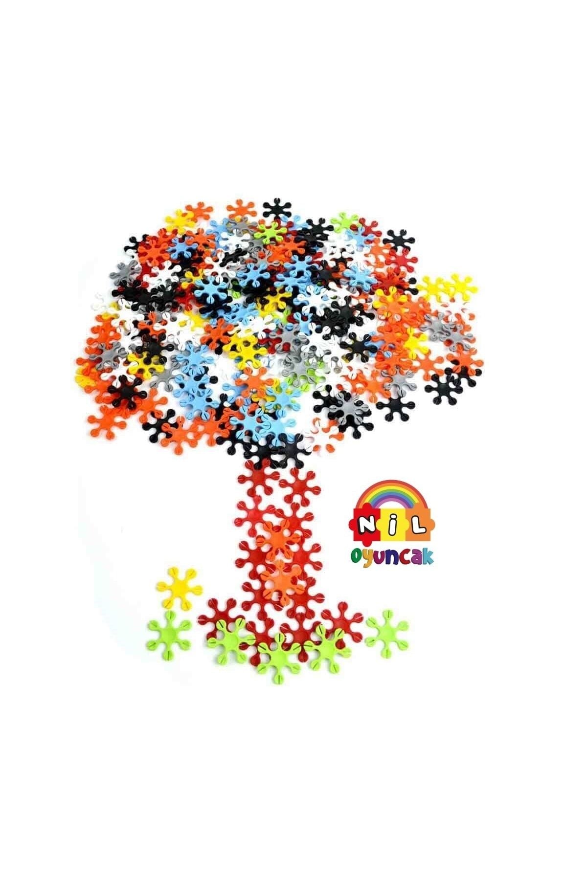 Çiçek Lego Puzzle (500 Parça)