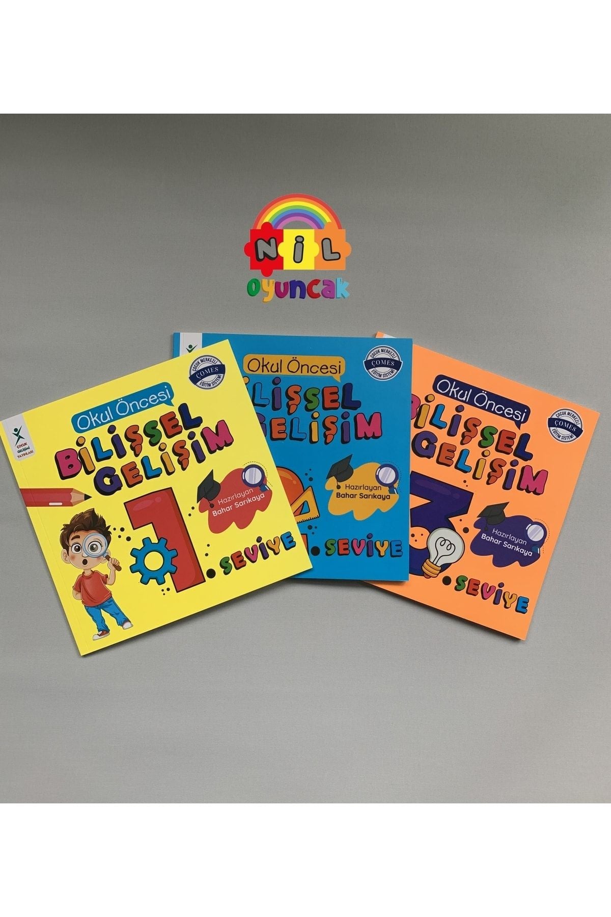Okul Öncesi Bilişsel Gelişim Eğitim Seti (3 Kitap)