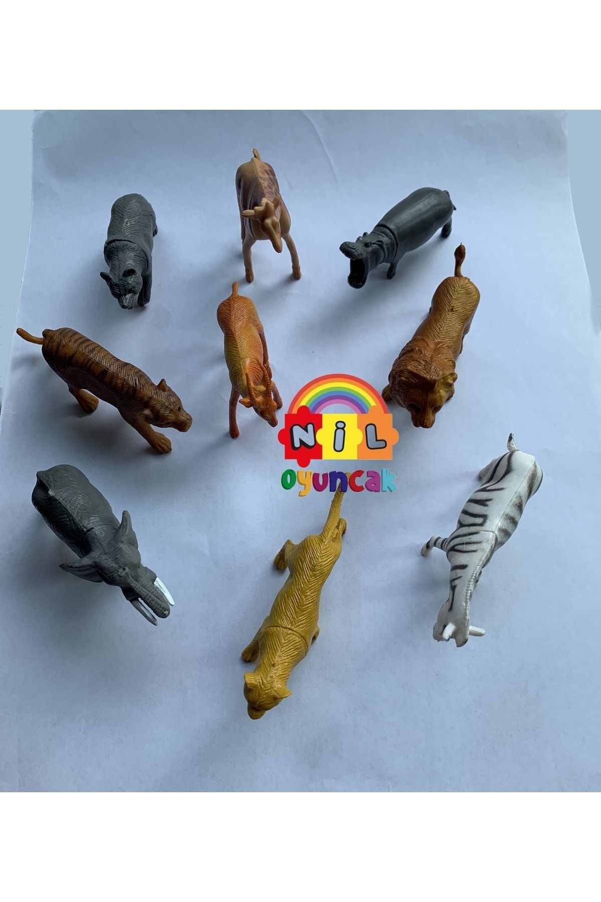 Safari Hayvan Seti (9ADET)