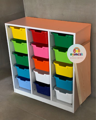 Plastik Çekmeceli Oyuncak Dolabı