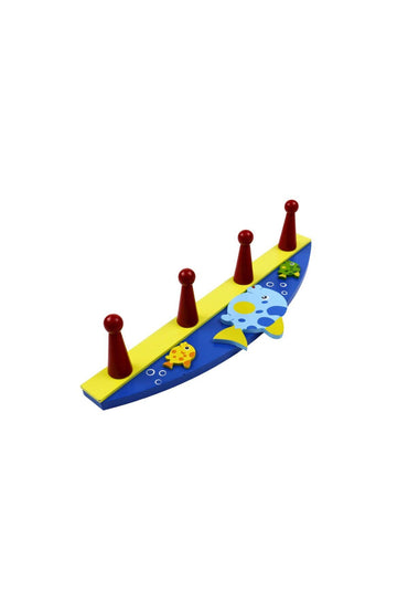 Figürlü Ahşap Askı deniz model