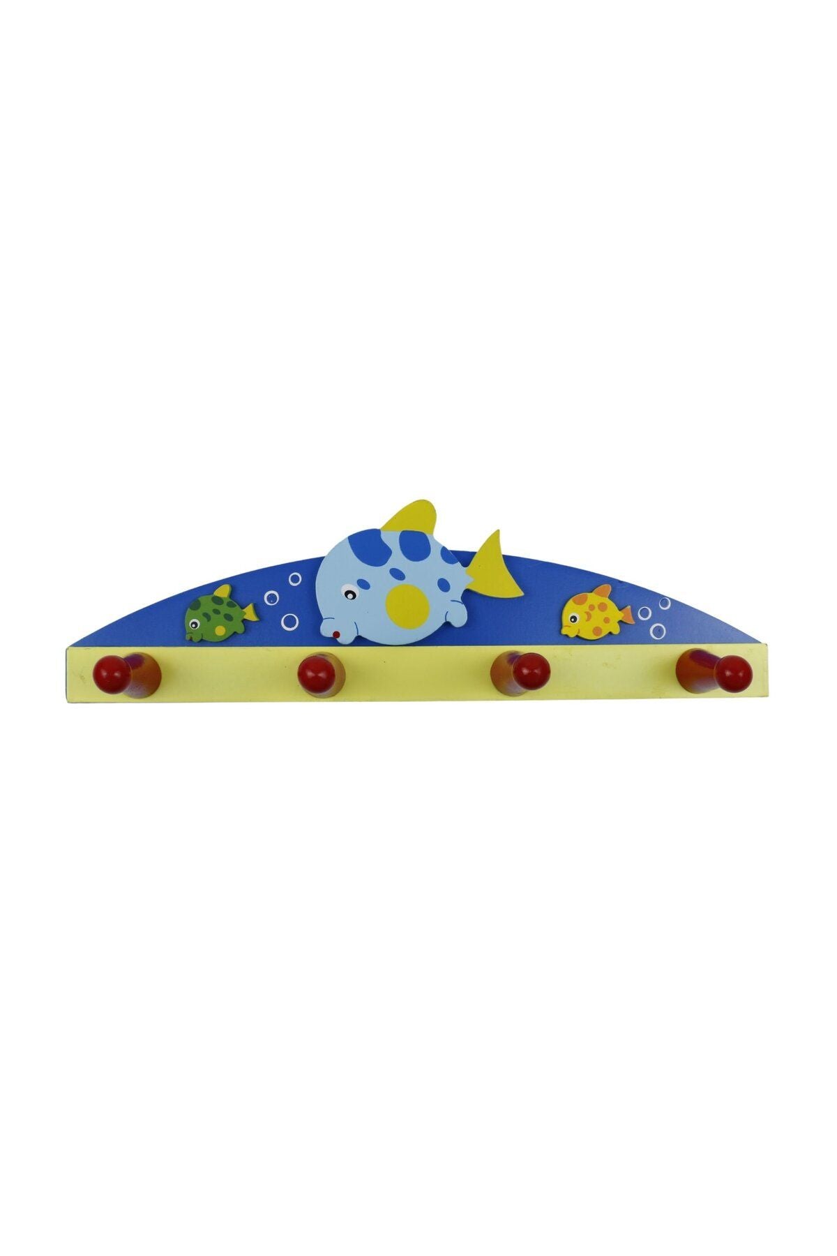 Figürlü Ahşap Askı deniz model