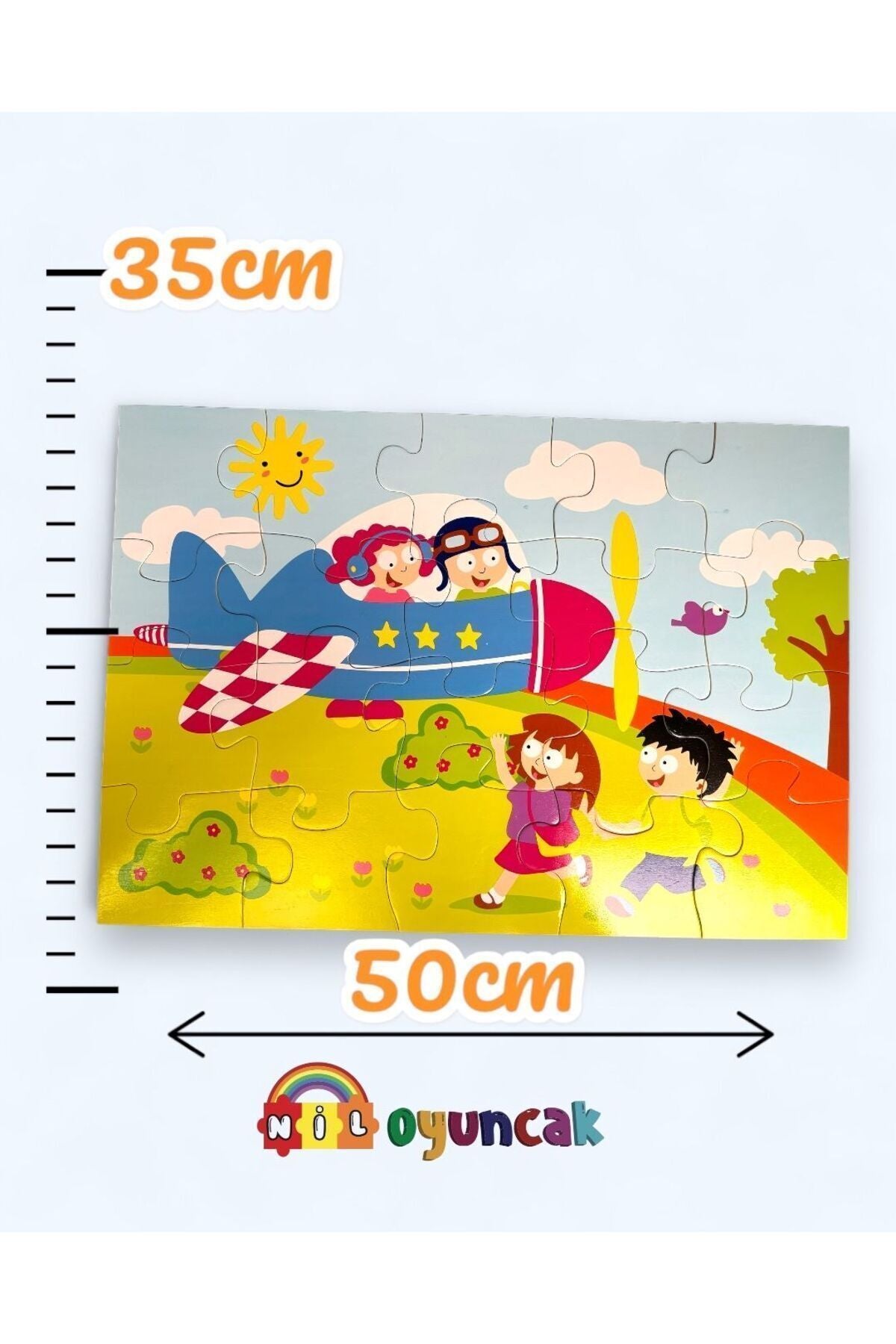 Büyük Boy Ahşap Puzzle İthal