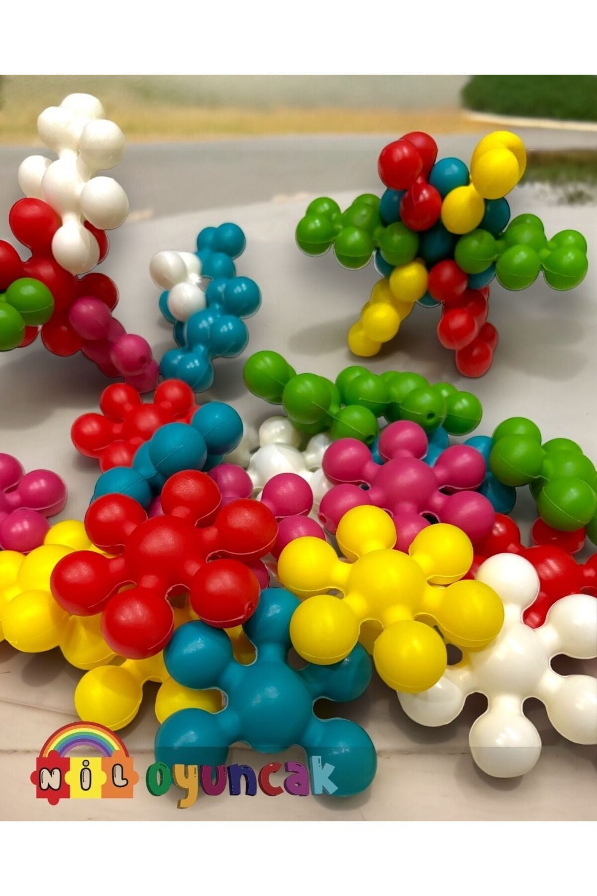Molekül 18 parça büyük boy puzzle